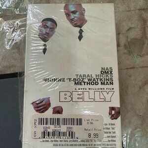 Belly VHS 1999 DMX Nas Hype Williams Method Man Artisian